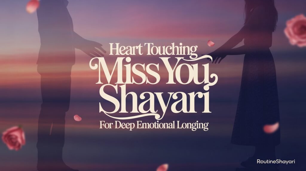 100+ Heart Touching Miss You Shayari (2026) 