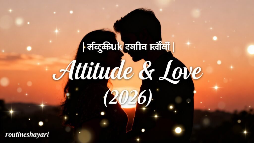 फेसबुक स्टेटस  हिंदी | Attitude & Love (2026)