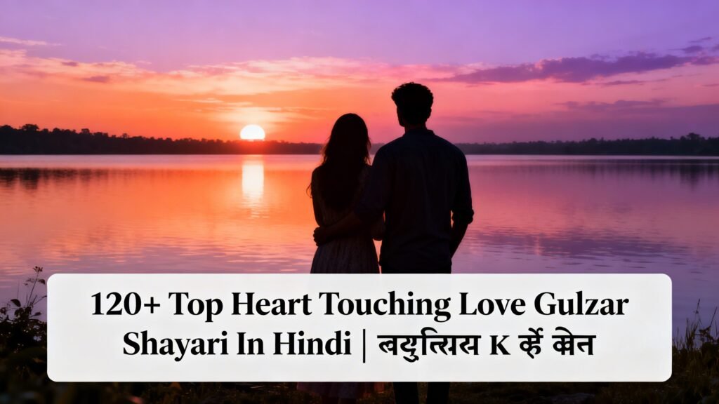 120+ Top Heart Touching Love Gulzar Shayari In Hindi | गुलज़ार के शेर