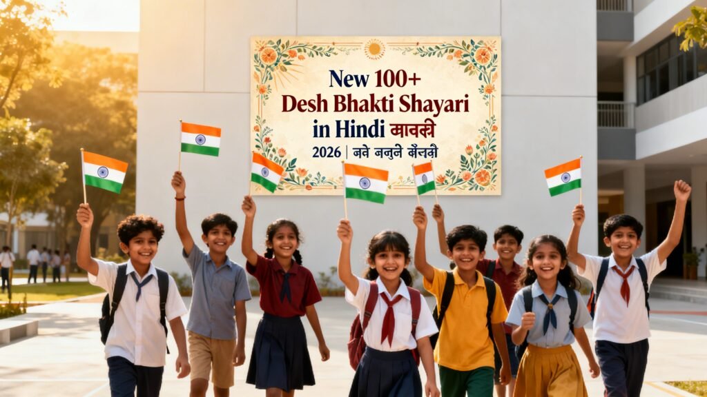 New 100+ Desh Bhakti Shayari in Hindi 2026 | देश भक्ति शायरी