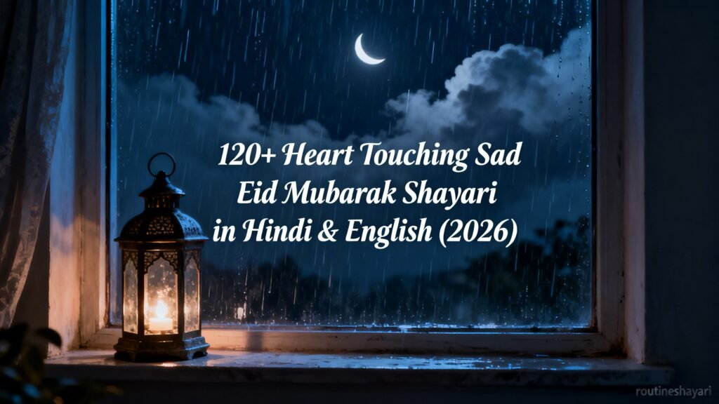 120+ Heart Touching Sad Eid Mubarak  Shayari in Hindi & English (2026)
