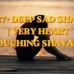 Top 87+ Deep Sad Shayari | Very Heart Touching Shayari 