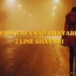 Top 91+ Bewafa Sad Shayari Hindi 2 Line Shayari 