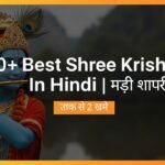 110+ Best Shree Krishna Shayari In Hindi | कृष्ण प्रेम शायरी 2 लाइन
