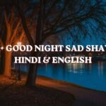 Top 102+ Good Night Sad Shayari in Hindi & English