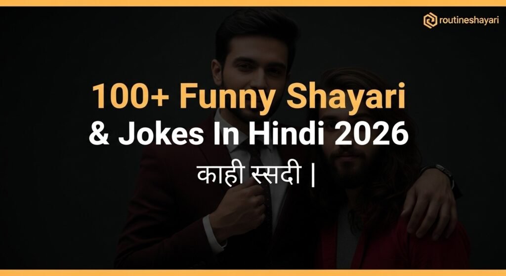 100+ Funny Shayari & Jokes in Hindi  | मजेदार शायरी 2026
