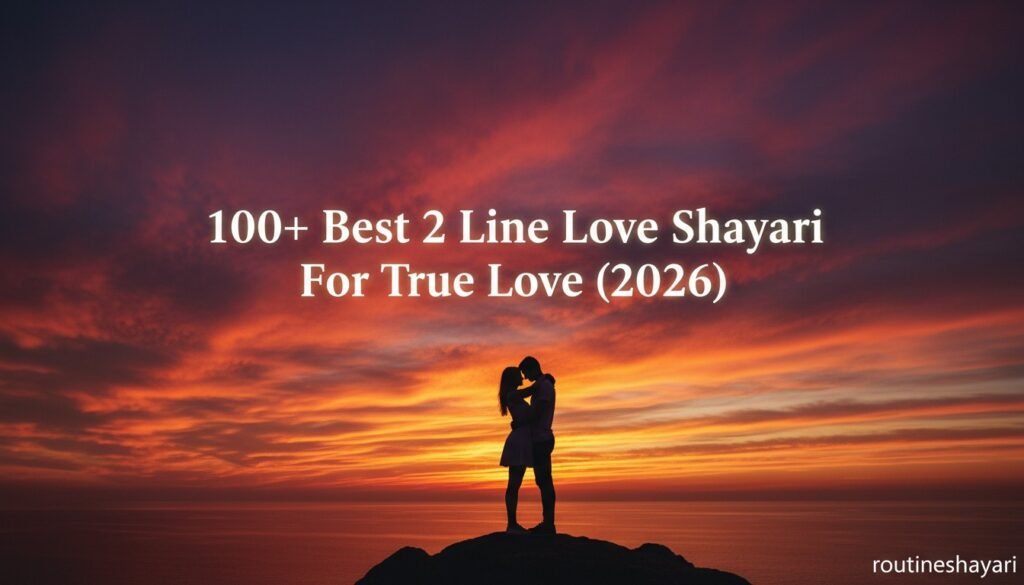 100+ Best 2 Line Love Shayari For True Love (2026)