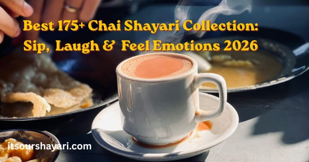 Best 175+ Chai Shayari Collection: Sip, Laugh & Feel Emotions