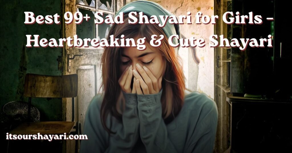 Best 99+ Sad Shayari for Girls – Heartbreaking & Cute Shayari 