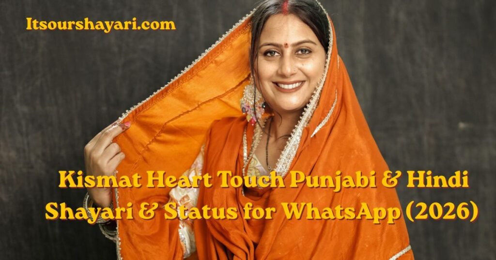 Kismat Heart Touch Punjabi & Hindi Shayari & Status for WhatsApp