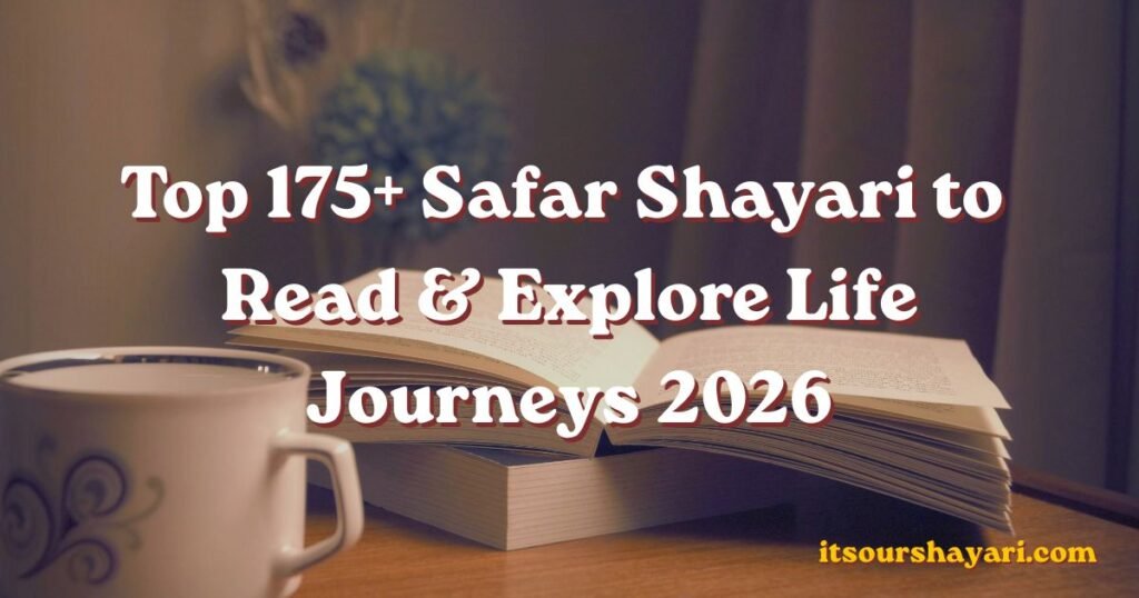 Top 175+ Safar Shayari to Read & Explore Life Journeys 2026 