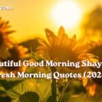 Beautiful Good Morning Shayari | Fresh Morning Quotes (2026) 