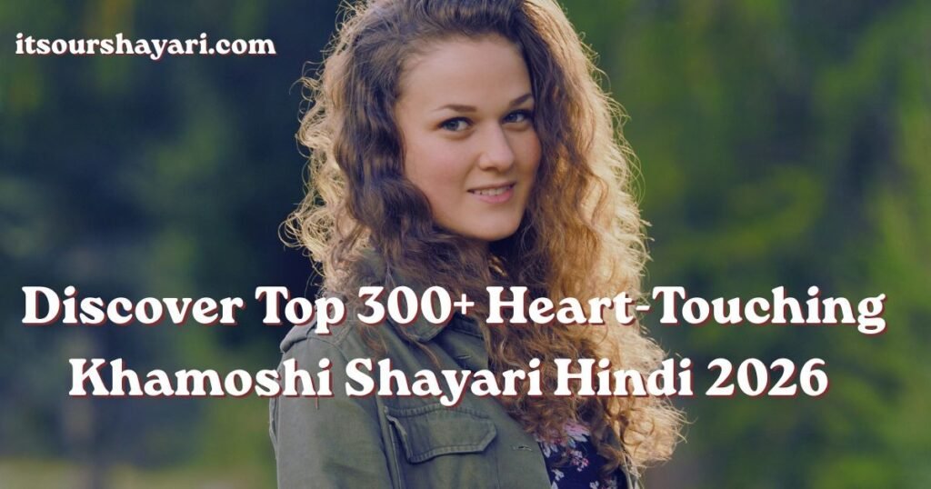 Discover Top 300+ Heart-Touching Khamoshi Shayari Hindi 2026 