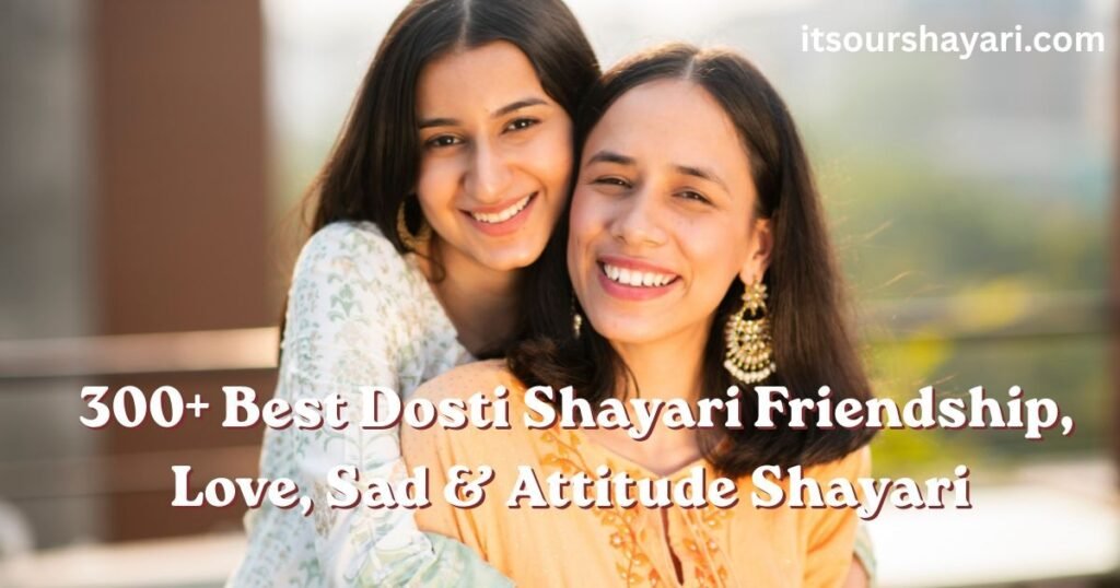 300+ Best Dosti Shayari Friendship, Love, Sad & Attitude Shayari 